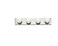Kichler Classic 4-Light Bathroom Vanity Light, Chrome
