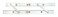 Westcott Folding Parallel Ruler, 18", Clear ,1500-18