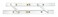 Westcott Folding Parallel Ruler, 18", Clear ,1500-18