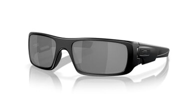 Oakley Man Sunglasses Matte Black Frame, Black Iridium Polarized Lenses, 60MM