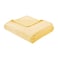 Intelligent Design Microlight Plush All Season Blanket, King, Yellow