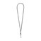 Staples ID Badge Lanyards, Black, 12-Pack, Durable Nylon