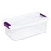 Sterilite 36-Pack ClearView Latch Box, Stackable Storage Organizer Bins for Home, 6 Quart
