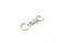 KEY-BAK Quick Release Side Slide Key Chain, Chrome Cylinder