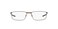 Oakley Mens Ox3217 Socket 5.0 Rectangular Prescription Eyewear Frames, Satin Pewter/Demo Lens, 55 mm