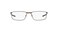 Oakley Mens Ox3217 Socket 5.0 Rectangular Prescription Eyewear Frames, Satin Pewter/Demo Lens, 55 mm