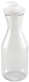 Winco 0.5 L 1/2 L Plastic Decanter with Lid