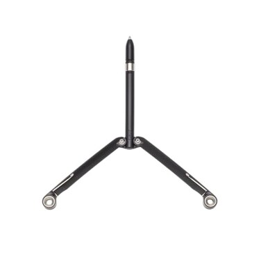 Spyderco BaliYo Twin Handled Pen - High Performance Heavy Duty Writing Tool for Precision Writing, Black - YCN100