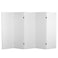 Red Lantern 4 ft. Short Do It Yourself Canvas Folding Screen - 5 Panel