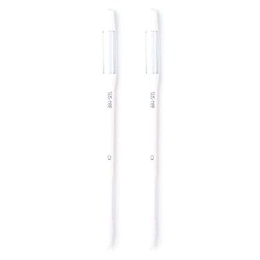 IPPINKA Sustee Aquameter, White, Medium, Set of 2 - Soil Moisture Meter for Potted Plants - Plant Water Sensor ,Refillable Style