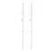 IPPINKA Sustee Aquameter, White, Medium, Set of 2 - Soil Moisture Meter for Potted Plants - Plant Water Sensor ,Refillable Style