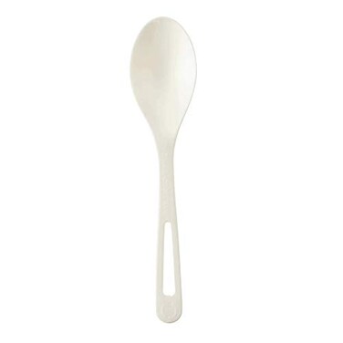 World Centric 100% Compostable Spoons by , Made from PLA, 6" Ice Cream Spoons ,Pack of 1000