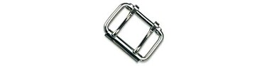 Tandy Leather Roller Buckle Two Prong - Maximum Security Heavy Duty Hardware