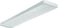 Lithonia Lighting 4' Low-Profile Curved Basket LED Wraparound Ceiling Light