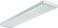 Lithonia Lighting 4' Low-Profile Curved Basket LED Wraparound Ceiling Light