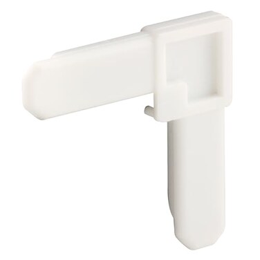 Prime-Line MP7723 Screen Frame Corner, 3/8 In. x 3/4 In., White Plastic ,100 Pack
