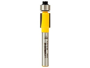 YONICO Router Bits Pattern Bit Flush Trim 1/2-Inch Height X 3/8-Inch Diameter 1/4-Inch Shank 14144q