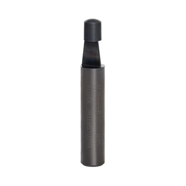 Freud Bevel Trim Bit, Fast 7-Degree Bevel Cuts on Plastic Laminates - 1/4" Diameter, Solid Carbide Build, TiCo Carbide, Black I.C.E. Coating, Ball Bearing Guided - 66-100