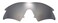 NicelyFit Polarized Replacement Lenses for Oakley M Frame Sweep Sunglasses ,Titanium Mirror