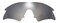 NicelyFit Polarized Replacement Lenses for Oakley M Frame Sweep Sunglasses ,Titanium Mirror