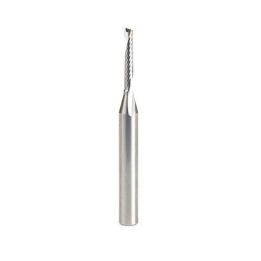 Amana Tool - 51486 Solid Carbide CNC Spiral 'O' Single Flute, Aluminum Cutting 1/8 Dia x 3