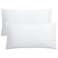 FLXXIE 2-Pack Microfiber King Pillow Cases, Envelope Closure, White