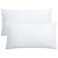 FLXXIE 2-Pack Microfiber King Pillow Cases, Envelope Closure, White