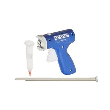 Metcal 910-MSG Polypropylene Manual Syringe for Foot Valve Dispenser, 10cc Size