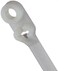 ThomasBetts TY534M Cable Tie, Nylon, 40 lb., 6",8 Mounting Hole, Natural ,Pack of 100