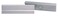 Westward Magnetic Jaw Cap, Aluminum, 5-1/2 in, PK2