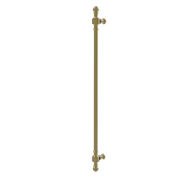 Allied Brass RW-3/18-SBR Retro Wave Collection 18 Inch Refrigerator Pull, Satin Brass