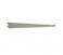 NAHANCO GA14 14" Tap-in Style Shelf Bracket for Universal Slotted Standards, Chrome