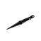 Raindrip 382005B 8-Inch Sprinkler Stake with 4-Inch Riser for Drip Irrigation and Drip Systems, Plastic, 5-Pack, Black