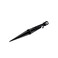 Raindrip 382005B 8-Inch Sprinkler Stake with 4-Inch Riser for Drip Irrigation and Drip Systems, Plastic, 5-Pack, Black