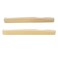 Musiclily Basic Compensated Bone Acoustic Guitar Saddle DJ-14 72x3x9mm 2Pcs