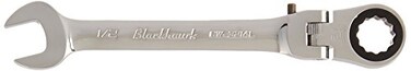 Proto Blackhawk By BW-3214L 12 Point Combination Locking Flex-Head Ratcheting Wrench, 1/2-Inch
