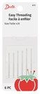 Dritz 672 Easy Threading Hand Needles, Nickel ,6-Count