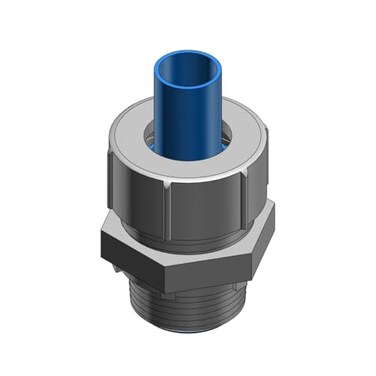 ThomasBetts LT100P 1" Non-Metallic Liquidtight Bullet Connector, 5 Pack