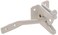 Hardware Essentials 852756 Universal Gate Latch, Steel, White Finish, 1 Piece