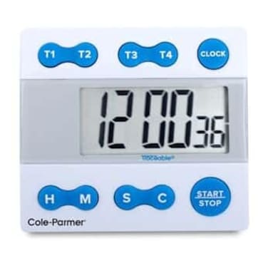 Traceable Large-Digit Four-Channel Alarm Timer