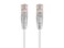 Monoprice Cat6 20ft White Component Level Patch Cable UTP 28AWG 550MHz Pure Bare Copper Snagless RJ45 SlimRun Series Ethernet Cable