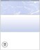 Compuchecks 100 Blank Check Stock, Check on Top - Blue Marble