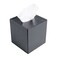 Dacasso Leather Tissue Box Cover, Classic Black ,A1037
