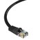 InstallerParts ,10 Pack Ethernet Cable CAT6 Cable Flat 1 FT - Black - Professional Series - 10Gigabit/Sec Network/High Speed Internet Cable, 550MHZ