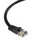 InstallerParts ,10 Pack Ethernet Cable CAT6 Cable Flat 1 FT - Black - Professional Series - 10Gigabit/Sec Network/High Speed Internet Cable, 550MHZ