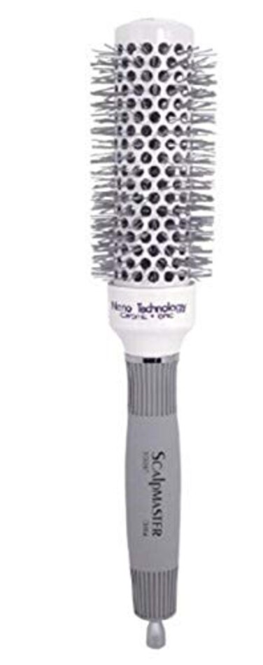 Burmax Scalpmaster 2" Nano Technology CeramicIonic Hair Brush