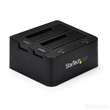 StarTech Dual-Bay USB 3.0 SATA/IDE 2.5/3.5in Dock, 5Gbps ,UNIDOCKU33