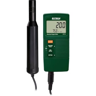 Extech DO210 Portable Dissolved Oxygen Meter, Water Quality
