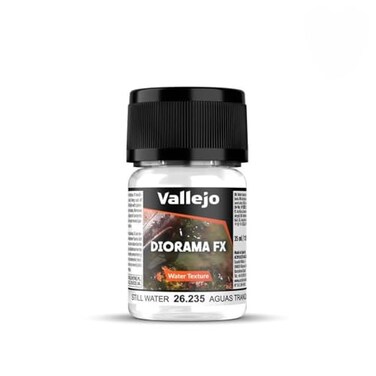 Vallejo - Diorama FX Water Textures, Still Water 1.18 fl.oz.
