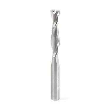 Amana Tool - 46274 Solid Carbide CNC Foam Cutting Up-Cut Square End Spiral 1/4 Dia x 1-1/4